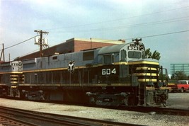 Belt Railway 604 ALCO C424 Locomotive Chicago Area 2 Color Negative 1970s - £5.14 GBP