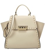 NWT ZAC Posen Ivory Eartha Mini Pearls Top-Handle Women Cross Body Handb... - $292.05