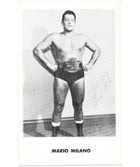 MARIO MILANO 1970s Boyd Pierce Wrestling Photo Card NWA, IWA, WWWF - €19,46 EUR MARIO MILANO 1970s Boyd Pierce Wrestling Photo Card NWA, IWA, WWWF - €19,46 EUR