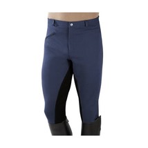 PFIFF Men&#39;s Full Seat Riding Breeches blue blue/black Size:50  - $103.00