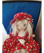 PJ Toys Plush Toys Mother Goose Rag Cloth Doll with Little Bo Peep in he... - $8.20 CAD