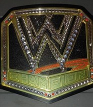 WWE Wrestling Superstar Entrance Music Championship Electronic TOY BELT w Lights - £20.53 GBP