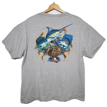 Bass Pro Shops T-Shirt Big Fish Graphics Men&#39;s XL - £6.24 GBP