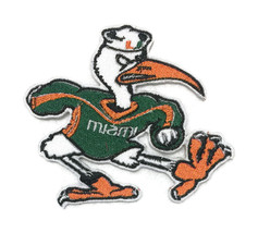  Miami Hurricanes Logo, Icon Logo, Helmet Iron On Patch - £3.97 GBP