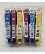 Genuine HP 564 Ink Cartridge Set - 2 Cyan, 2 Yellow, 2 Magenta (6 Total)... - €14,46 EUR