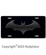 Cool Batman Inspired Art on Black Gray  Aluminum Novelty License Tag Pla... - £15.55 GBP