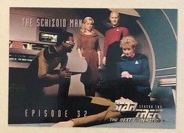 Star Trek TNG Trading Card Season 2 #153 Patrick Stewart Levar Burton - £1.54 GBP