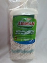 Libman Jumbo Cotton Mop Replacement Refill 130 - £7.11 GBP