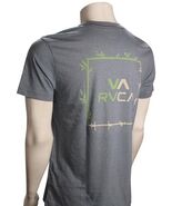 RVCA Men's Red Stitch Short Sleeve Premium Bordered Logo T-Shirts Blue-L... - €18,74 EUR
