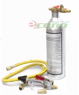 A/C AC Air Conditioner System Flush Aluminium Canister Gun Kit R134 R12 ... - $33.65