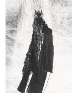 Ghost art print, aceo 2.5x3.5. Art trading card, haunting dark fantasy d... - £3.90 GBP