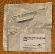 Pella Double Hung Sash Lift - White 0F370000. Sealed Package  [e-02] xB - $10.56 CAD