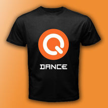 Q DANCE Logo Hardcore Dubstyle Techno Hardhouse Black T-Shirt Size S-3XL - £14.07 GBP+