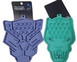 Marvel BLACK PANTHER WAKANDA FOREVER Silicone 7.5&quot; x 7&quot; Trivet Lot of 2 - $9.89
