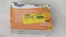 Equate Vitamin C Orange Flavor Healthy Aging Dietary Supplement 1000mg 30 Count - £8.66 GBP