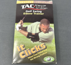 Tac Tic Elbow Golf Swing Tempo Trainer Golf Training Instant Feedback Po... - $14.24