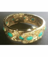 Sellita Hidden Watch Bracelet 17 Jewels Patterned Design Rhinestones, Bl... - $75.18 CAD