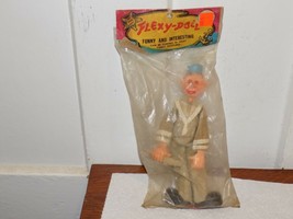 Vintage Navy Flag Man Flexy-Doll in the Package - $637.65 MXN