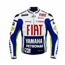 Fiat Motogp Valentino Rossi Leather Jacket Movistar Yamaha 2015 Motogp - $169.00