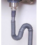 fLeXiBLe 12&quot; to 18&quot; Tube Pipe Sink Drain Water S-Trap Drain Hose Bathroo... - $30.50 CAD