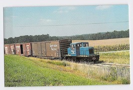 Postcard IN Indiana Huntingburg Ferdinand Railroad Unit 101 Trail Chrome... - £3.95 GBP