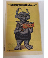 1985 Reese’s Pieces Etagramulfabetz Alien Vintage Print Ad Advertisement... - $14.80