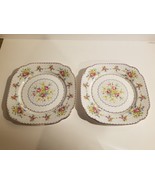 2 Royal Albert - Petit Point - Dinner Plates 9 1/2 inch - England Bone C... - £20.75 GBP