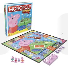 MONOPOLY Junior - Peppa Pig Edition Board Game Ages 5+ - $31.95