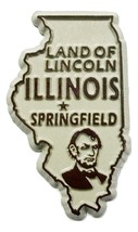 Illinois The Land of Lincoln Fridge Magnet - $5.99