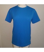 Fila Sport Solid Blue Women&#39;s Shirt Tee Large 14-16 Short-Sleeves - £11.61 GBP