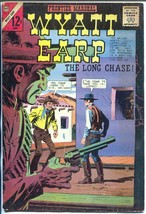 Wyatt Earp Frontier Marshall #58 1965-Charlton-gun fight cover-VG - £24.73 GBP