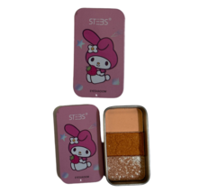 STEBS x My Melody Eyeshadow Trio in Collectible Tin - Hello Kitty &amp; Friends - £3.14 GBP
