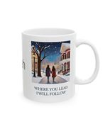 Where You Lead I Will Follow Gilmore GIrls PERSONALIZED Ceramic Mug, 11o... - $13.99