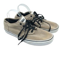 Vans Atwood S18 Textile Canvas Khaki White Men&#39;s Classic Skate Shoes Sneakers 11 - £16.89 GBP