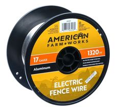 American FarmWorks AW17G1320-AFW 1/4 Mile x 90 lb. Electric Fence Wire 1... - $89.79