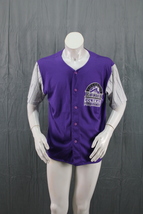 Colorado Rockies Jersey - Two Tone Screened Jersey by Competitor - Men&#39;s Medium - £51.95 GBP