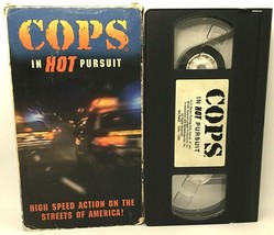 COPS In Hot Pursuit VHS 1996 High Speed Action Video Tape Tested Works (D) - £9.08 GBP