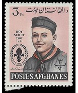 1962 AFGHANISTAN Stamp - Boy Scout, 3P J13 - $1.49