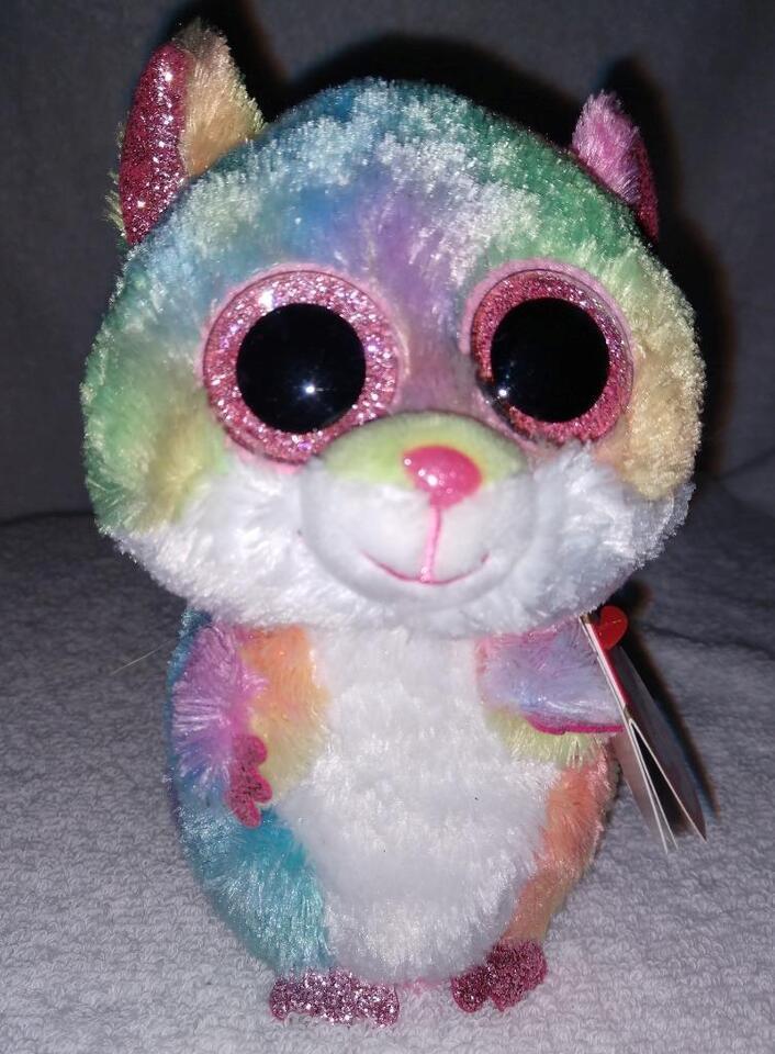 Ty Beanie Boos RODNEY the Multi-Colored Hamster 6&quot;H NWT - $10.77