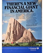 PRUDENTIAL ROCK-Insurance-Financial Services-Bigger then life -1986 VTG ... - $263.03 MXN