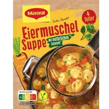 Maggi EIERMUSCHEL Egg Soup -1ct./4 servings -FREE US SHIPPING - $5.79