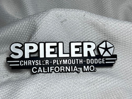 Vtg Spieler Chrysler Plym. Dodge California MO. Car Auto Vehicle Plastic... - £23.66 GBP