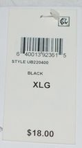 Univibe UB220400 Extra Large Black Gray Color Short Sleeve T-Shirt image 4