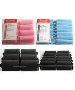 SOFT FOAM CUSHION HAIR ROLLERS,CURLERS HAIR CARE,STYLING 5 SIZES,4 COLORS - $74.63 MXN