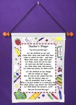 Teacher&#39;s Prayer - Personalized Wall Hanging (1001-1) - £15.71 GBP