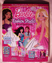 Barbie Fashion Studio: Book and Fashion Portfolio - £25.50 GBP