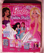 Barbie Fashion Studio: Book and Fashion Portfolio - £25.53 GBP