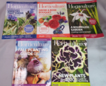 Horticulture Magazine Gardening Design Flowers Plants Veggies 5 Issues f... - $14.80