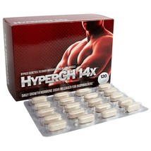 HyperGH 14x Hyper GH Natural Boosts Strength From Workout Lean Rock Hard... - $69.95