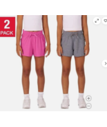 Soybu Cargo Knit Shosrts 2-pack Pink &amp; Gray Girls Sz L 14/16 NWT - $14.74